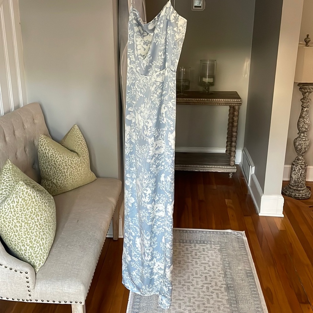 Reformation Frankie floral slim silk slip dress!